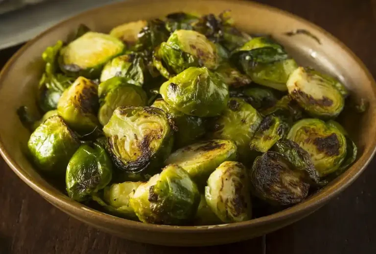 Garlic Roasted Brussels Sprouts Recipe
